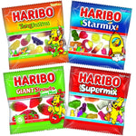 Load image into Gallery viewer, 4-varieties-haribo-multipack-sweets-hamper-for-kids-40-haribo-bags-of-sweet-treats
