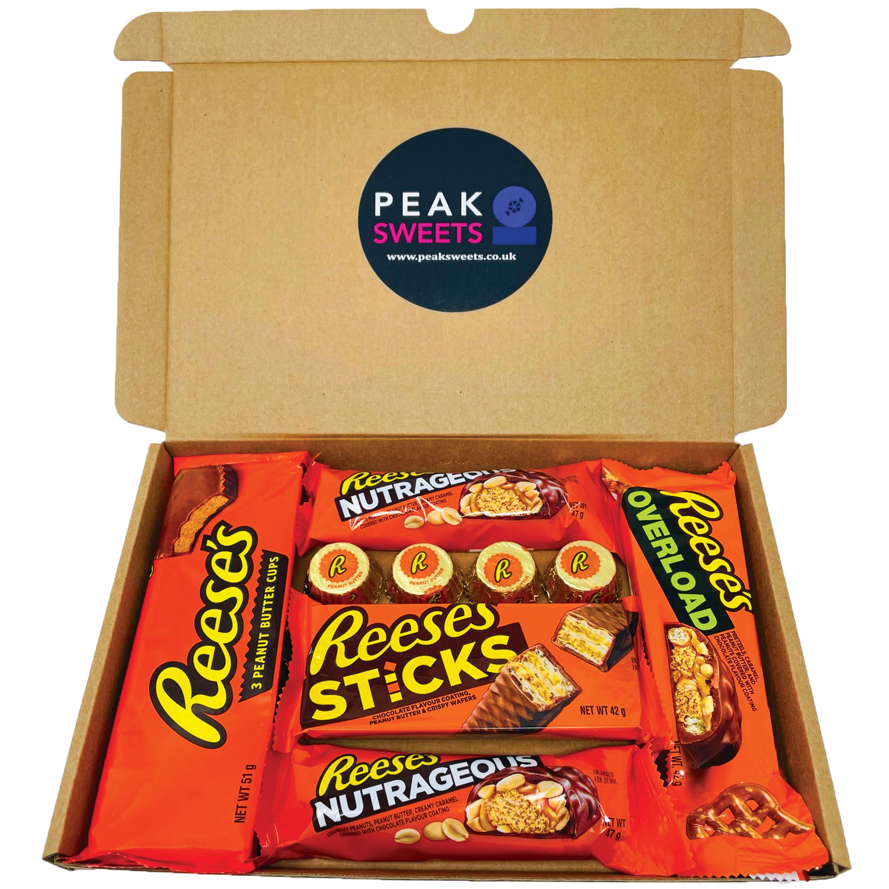 Reese's Chocolates Gift Set - Letterbox Sweets Gift Hamper – Peak